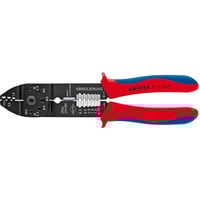 KNIPEX 97 21 215 B Crimpatrice Nero, Blu, Rosso, Pinza crimpatrice Crimpatrice