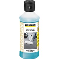 Kärcher 62959440 detergente/restauratore per pavimento Liquido (concentrato), Agenti di sgrassatura blu, Liquido (concentrato), 0,5 L, Laminato, Linoleum, PVC, Parquet, Pietra, Vinile, Legno, Agrume, Bottiglia, FC 3 Cordless FC 3 Cordless Premium FC 5 FC 5 Cordless FC 5 Cordless Premium FC 5 Premium FC 7...
