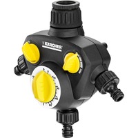 WT 2.000 Nero, Giallo Timer per irrigazione meccanica
