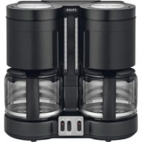 Krups Duothek Plus Manuale Macchina da caffè con filtro 1 L, Macchina fa filtro Nero, Macchina da caffè con filtro, 1 L, Caffè macinato, 2200 W, Nero
