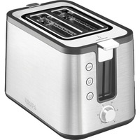 Krups KH442D 6 2 fetta/e 850 W Acciaio inox, Tostapane argento/Nero, 2 fetta/e, Acciaio inox, 850 W, 18 mm, 30 mm, 20 mm