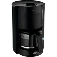 Krups ProAroma Macchina da caffè con filtro 1,25 L, Macchina fa filtro Nero, Macchina da caffè con filtro, 1,25 L, 1100 W, Nero