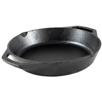 Lodge Padella L8SKL, con 2 manici Nero