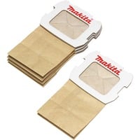 Makita 194746-9 accessorio e ricambio per aspirapolvere Sacchetto per la polvere, Filtro antipolvere Sacchetto per la polvere, Carta, BO4558 / BO4565 / BO5030 / BO5031 / BO3710 / BO3711 / MT924, 5 pz