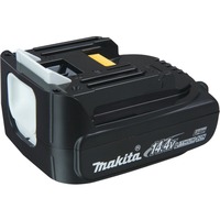 Makita BL1415N Batteria Batteria, Ioni di Litio, 1,5 Ah, 14,4 V, Makita, Nero