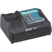 Makita DC10SB Caricatore 12V, Caricabatterie Nero, Caricatore per batterie Makita 12V