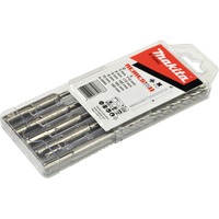 Makita NEMESIS 2 SDS+ Set di punte per martello B-58992, Drill bit set argento