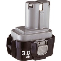 Makita Ni-MH 9135 9.6V Batteria Batteria, Nichel-Metallo Idruro (NiMH), 3 Ah, 9,6 V, Nero, Argento, 1 pezzo(i)