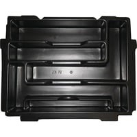 Makita P-83668 Cassetta degli attrezzi Nero, Deposito Nero, Cassetta degli attrezzi, Nero, 388 mm, 283 mm, 64 mm