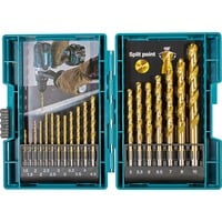 Makita Set di punte per metallo HSS-Tin, 19 pezzi, Drill bit set 
