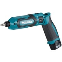Makita TD022DSE non classificato, Avvitatore blu/Nero, 7,2 V, Ioni di Litio, 1,5 Ah, 560 g, 25 Nm, 2450 Giri/min