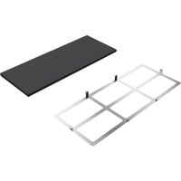 Neff Z51INT0X0 accessorio per cappa Kit di riciclaggio della cappa da cucina, Set di conversione Kit di riciclaggio della cappa da cucina, Nero, Argento, Neff, 312 g, 240 mm, 450 mm