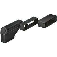 Neff Z8100X1 accessorio per cappa Kit di montaggio per cappa aspirante, Set di conversione Kit di montaggio per cappa aspirante, Nero, Neff, 3 pz