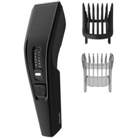 Philips 3000 series Regolacapelli con lame in acciaio inossidabile, Tagliacappelli Nero, Nero, 0,5 mm, 2,3 cm, 4,1 cm, Acciaio inox, AC