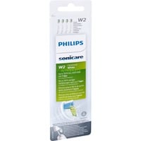 Philips Confezione da 4 testine standard per spazzolino sonico, Testina bianco, 4 pz, Bianco, Medio, Serie 2 per la difesa contro la placca Serie 2 per la difesa contro la placca Serie 3 per la..., Standard, Ad aggancio