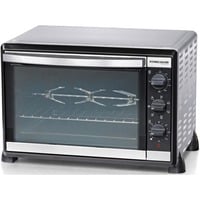 Rommelsbacher BG 1805/E fornetto con tostapane Acciaio inossidabile Grill, Mini forno accaio/Nero, Acciaio inossidabile, Manopola, 1800 W, 515 mm, 415 mm, 360 mm