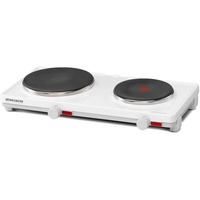 Rommelsbacher Piastra di cottura doppia AK 3080, Piastra riscaldante bianco