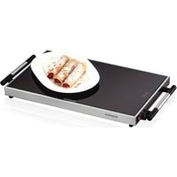 Rommelsbacher WPR 305/E scaldavivande 300 W Acciaio inossidabile, Piastra calda accaio/Nero, 300 W, 230 V, Acciaio inossidabile, Germania, Vetro, Acciaio inossidabile, 640 mm