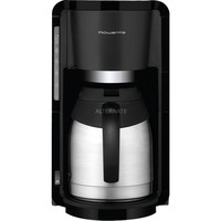 Rowenta CT3818 Automatica/Manuale Macchina da caffè con filtro, Macchina fa filtro Nero, Macchina da caffè con filtro, Caffè macinato, Nero, Argento