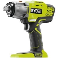Ryobi R18IW3-0 cacciavite elettrico e avvitatore a impulso 3200 Giri/min Nero, Giallo verde/Nero, Cacciavite a percussione, Impugnatura a pistola, 1/4", Nero, Giallo, 3200 Giri/min, 2100 Giri/min