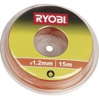 Ryobi RAC100 Accessori per decespugliatore e tagliabordi, Filo falciatura verde, Arancione, 15 m, 1 pz