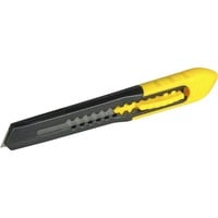 0 10 150 Taglierino Nero, Giallo Taglierino a lama retrattile, Coltello di tappeto 0 10 150 Taglierino Nero, Giallo Taglierino a lama retrattile, Coltello di tappeto