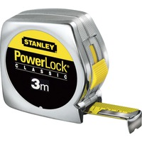 Stanley 0-33-238 rotella metrica 3 m Acciaio Metallico argento/Giallo