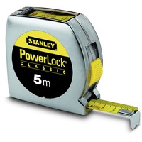 Stanley 0-33-932 rotella metrica 5 m Acciaio inossidabile argento/Giallo