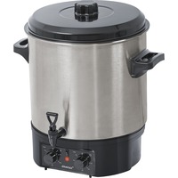 Steba ER 2 pentola a cottura lenta 27 L 2000 W Nero, Acciaio inossidabile, Conservatore accaio/Nero, 2000 W, Manopola, Nero, Acciaio inossidabile, 450 mm, 410 mm, 480 mm
