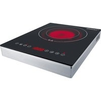 Steba HK 30 Nero, Acciaio inossidabile Superficie piana Ceramica 1 Fornello(i), Piastra riscaldante Nero/Argento, Nero, Acciaio inossidabile, Superficie piana, Ceramica, Vetro-ceramica, 1 Fornello(i), 1 Fornello(i)