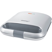 Steba SG 16 tostiera 700 W Rosso, Argento, Creatore del panino argento/Rosso, 700 W, 1,4 kg, 230 x 230 x 95 mm, Rosso, Argento, Alluminio
