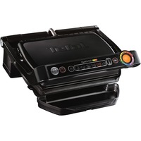 Tefal GC7148 Griglia di contatto Nero, Nero, Acciaio inossidabile, Rettangolare, Griglia, 300 x 200 mm, Alluminio