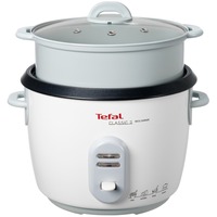 Tefal RK1011 cuoci riso 700 W Bianco, Cuociriso bianco/Argento, Bianco, 0,95 m, Vetro, 700 W, 294 mm, 295 mm