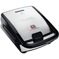 Tefal Snack Collection SW 852 D tostiera 700 W Nero, Acciaio inossidabile argento/Nero, 700 W, Tipo C, 203 mm, 280 mm, 361 mm, 3,12 kg