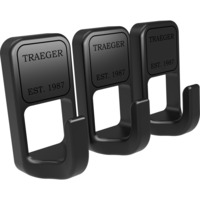 Ganci magnetici con rivestimento in titanio per BBQ 3 pz, Supporto Ganci magnetici con rivestimento in titanio per BBQ 3 pz, Supporto
