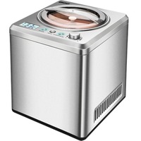 Unold 48872 macchina per gelato Gelatiera compressore 2 L 180 W Acciaio inox acciaio inox satinato, Gelatiera compressore, 2 L, 1 ciotole, Acciaio inox, 30 min, LCD