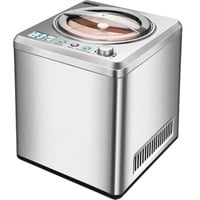 Unold 48872 macchina per gelato Gelatiera per soft 2 L 180 W Acciaio inossidabile acciaio inox satinato, Gelatiera per soft, 2 L, 30 min, 1 ciotole, 1,35 m, 0 - 35 °C