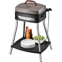 Image of 58580 barbecue per l''aperto e bistecchiera Barbecue/grill Kamado Da tavolo Elettrico Nero, Grigio, Acciaio inossidabile 2000 W