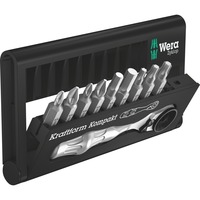 Wera 05073645001 punta per cacciavite 9 pezzo(i), Set di strumenti 9 pezzo(i), Esadecimale (metrico), Phillips, Viti a croce, Torcia, PH 1,PH 2, PZ 1,PZ 2, TX15,TX20,TX25, 4,5 mm