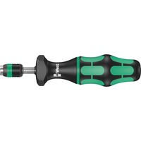 Wera 7400 Kraftform Singolo Cacciavite dinamometrico, Chiave dinamometrica Nero/Verde, 10,5 cm, Nero/Verde
