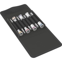 Wera 8740 B HF 1 Set di bussole, chiave combinata   Set di bussole, 3/8", Metrico, 7 testina/e, 4,5,6,7,8,9,10 mm