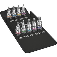 Wera 8767 C TORX HF 1 Set di bussole, chiave combinata   Set di bussole, 1/2", Metrico, 9 testina/e, 40,20,25,27,30,45,50,55,60 mm