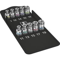 Wera 8790 HMC HF 1 Zyklop punta giradadi 10 pezzo(i), chiave combinata   10 pezzo(i), 25,4 / 2 mm (1 / 2"), Acciaio inossidabile, Acciaio inossidabile, CE, 3,7 cm