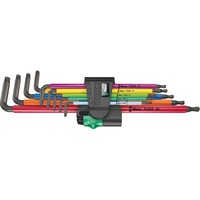 Wera 967/9 TX XL Set di chiavi esagonali a L Metrico 9 pezzo(i), Cacciavite Set di chiavi esagonali a L, Metrico, 9 pezzo(i), Plastica, 8,9,10 mm, 9 cm