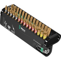 Wera BC 30 Diamond 1 punta per cacciavite 30 pezzo(i), Set di bit 30 pezzo(i), Phillips, Viti a croce, Torcia, PH 1,PH 2,PH 3, PZ 1,PZ 2,PZ 3, T10,T15,T20,T25,T30,T40, 25,4 / 4 mm (1 / 4")