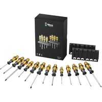 Wera Big Pack 900 Kraftform Set Cacciavite Nero/Giallo, Nero/giallo