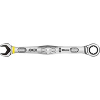 Wera Joker Chiavi inglesi combinate, Chiave 10 mm, Acciaio inossidabile, Acciaio al cromo-molibdeno, Cromo, Opaco, Germania