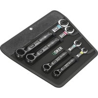Wera Joker Switch Set, Chiave 10,13,17,19 mm, 1/4", Cromo, Acciaio al cromo-molibdeno, Cromo, Lucido