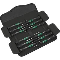 Wera Micro 12 Electronics 1 Set Cacciavite Nero/Verde, Nero/Verde, Nero