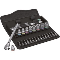 Wera Set di cricchetti in metallo Zyklop 8100 SA 11, misure in pollici, Set di strumenti 